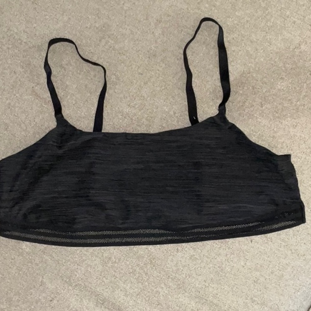 Victoria's Secret Black Ribbed Bra